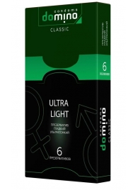 Супертонкие презервативы DOMINO Ultra Light - 6 шт. - Domino - купить с доставкой в Ногинске