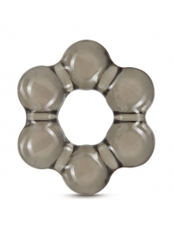 Дымчатое эрекционное кольцо Stay Hard Thick Bead Cock Ring - Blush Novelties - в Ногинске купить с доставкой