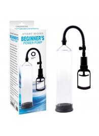 Прозрачная поршневая помпа Beginners Power Pump - Chisa - в Ногинске купить с доставкой