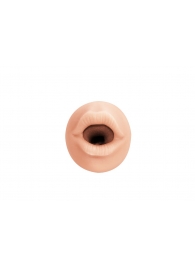 Телесный мастурбатор-ротик Sweet Lips - Lola Games - в Ногинске купить с доставкой