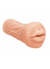 Телесный мастурбатор-ротик Sweet Lips - Lola Games - в Ногинске купить с доставкой