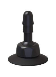 Плаг с присоской для фиксации насадок Deluxe 360° Swivel Suction Cup Plug - Doc Johnson - купить с доставкой в Ногинске