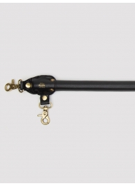 Черная распорка для ног Bound to You Faux Leather Spreader Bar - 50,8 см. - Fifty Shades of Grey - купить с доставкой в Ногинске