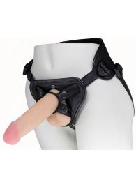 Пояс харнесс BEST UNI strap с 2 насадками - 18 и 22 см. - LOVETOY (А-Полимер) - купить с доставкой в Ногинске
