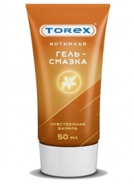Смазка на водной основе TOREX  Чувственная ваниль  - 50 мл. - Torex - купить с доставкой в Ногинске