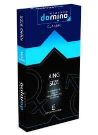 Презервативы увеличенного размера DOMINO Classic King size - 6 шт. - Domino - купить с доставкой в Ногинске