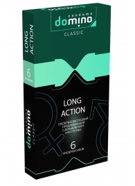 Презервативы с пролонгирующим эффектом DOMINO Classic Long action - 6 шт. - Domino - купить с доставкой в Ногинске
