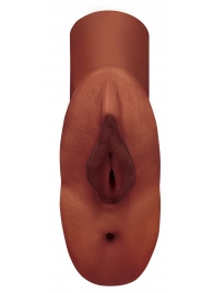 Коричневый мастурбатор Perfect Pussy Double Stroker - Pipedream - в Ногинске купить с доставкой