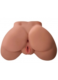 Кофейный мастурбатор-полуторс Perfect Ass Masturbator - Pipedream - в Ногинске купить с доставкой