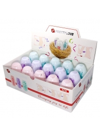 Набор из 15 мини-мастурбаторов Fantastic Egg Hard Boiled - Baile - в Ногинске купить с доставкой
