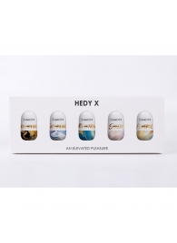 Набор из 5 мастурбаторов Hedy X5 Mixed - Svakom - в Ногинске купить с доставкой