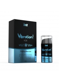 Жидкий интимный гель с эффектом вибрации Vibration! Ice - 15 мл. - INTT - купить с доставкой в Ногинске