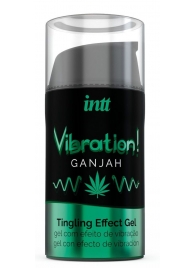 Жидкий интимный гель с эффектом вибрации Vibration! Ganjah - 15 мл. - INTT - купить с доставкой в Ногинске