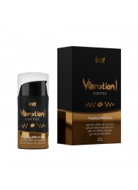 Жидкий интимный гель с эффектом вибрации Vibration! Coffee - 15 мл. - INTT - купить с доставкой в Ногинске