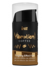 Жидкий интимный гель с эффектом вибрации Vibration! Coffee - 15 мл. - INTT - купить с доставкой в Ногинске
