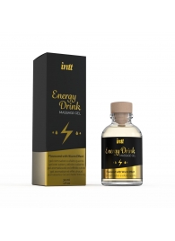 Массажный гель с согревающим эффектом Energy Drink - 30 мл. - INTT - купить с доставкой в Ногинске
