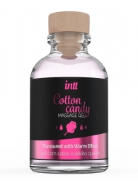Массажный гель с согревающим эффектом Cotton Candy - 30 мл. - INTT - купить с доставкой в Ногинске