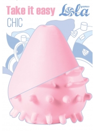 Нежно-розовый мастурбатор Chic - Lola Games - в Ногинске купить с доставкой