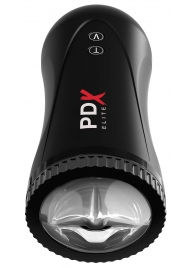 Черный автоматический мастурбатор-ротик Moto Stroker - Pipedream - в Ногинске купить с доставкой