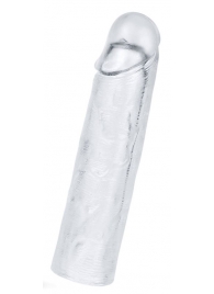 Прозрачная насадка-удлинитель Flawless Clear Penis Sleeve Add 1 - 15,5 см. - Lovetoy - в Ногинске купить с доставкой