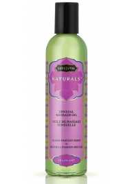 Массажное масло Naturals Island Passion Berry с ароматом тропических фруктов - 236 мл. - Kama Sutra - купить с доставкой в Ногинске