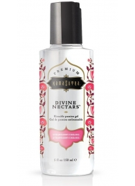 Гель-лубрикант на водной основе Divine Nectars Strawberry Dream с ароматом клубники - 150 мл. - Kama Sutra - купить с доставкой в Ногинске