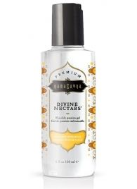 Гель-лубрикант на водной основе Divine Nectars Vanilla с ароматом ванили - 150 мл. - Kama Sutra - купить с доставкой в Ногинске
