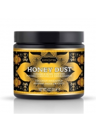 Пудра для тела Honey Dust Body Powder с ароматом кокоса и ананаса - 170 гр. - Kama Sutra - купить с доставкой в Ногинске