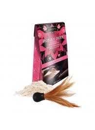 Пудра для тела Honey Dust Body Powder с ароматом клубники - 28 гр. - Kama Sutra - купить с доставкой в Ногинске