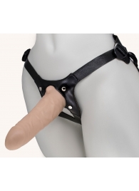 Пустотелый фаллопротез MEN STYLE - 17,5 см. - LOVETOY (А-Полимер) - купить с доставкой в Ногинске