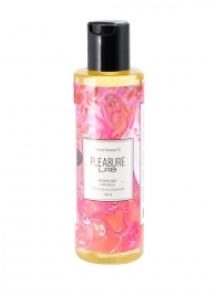 Массажное масло Pleasure Lab Delicate с ароматом пиона и пачули - 100 мл. - Pleasure Lab - купить с доставкой в Ногинске