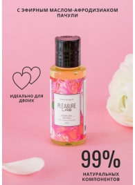 Массажное масло Pleasure Lab Delicate с ароматом пиона и пачули - 50 мл. - Pleasure Lab - купить с доставкой в Ногинске