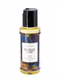 Массажное масло Pleasure Lab Relaxing с ароматом винограда и инжира - 50 мл. - Pleasure Lab - купить с доставкой в Ногинске