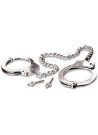Металлические наручники Metal Leg Cuffs - Pipedream - купить с доставкой в Ногинске