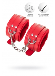Красные оковы Anonymo из искусственной кожи - ToyFa - купить с доставкой в Ногинске