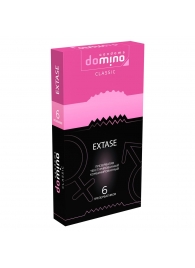Презервативы с точками и рёбрышками DOMINO Classic Extase - 6 шт. - Domino - купить с доставкой в Ногинске