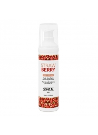 Разогревающее массажное масло  с ароматом клубники Gourmet Strawberry - 50 мл. - Exsens - купить с доставкой в Ногинске