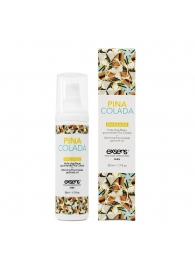 Разогревающее массажное масло с ароматом пина колада Gourmet Pina Colada - 50 мл. - Exsens - купить с доставкой в Ногинске