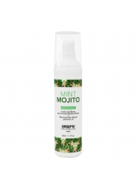 Разогревающее массажное масло с ароматом мохито Gourmet Mint Mojito - 50 мл. - Exsens - купить с доставкой в Ногинске