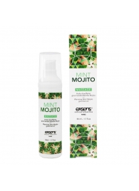 Разогревающее массажное масло с ароматом мохито Gourmet Mint Mojito - 50 мл. - Exsens - купить с доставкой в Ногинске