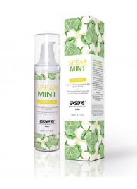 Разогревающее массажное масло Gourmet Spearmint Organic с органическими ингредиентами - 50 мл. - Exsens - купить с доставкой в Ногинске