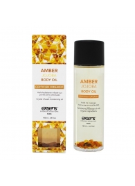 Органическое массажное масло AMBER JOJOBA - 100 мл. - Exsens - купить с доставкой в Ногинске
