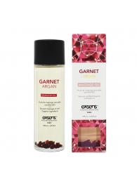 Органическое массажное масло GARNET ARGAN - 100 мл. - Exsens - купить с доставкой в Ногинске