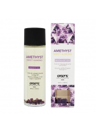 Органическое массажное масло AMETHYST SWEET ALMOND - 100 мл. - Exsens - купить с доставкой в Ногинске