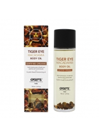 Органическое массажное масло TIGER EYE MACADAMIA - 100 мл. - Exsens - купить с доставкой в Ногинске