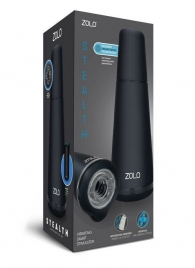 Вибрирующий смарт-мастурбатор ZOLO STEALTH - Zolo - в Ногинске купить с доставкой