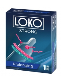 Стимулирующая насадка на пенис LOKO STRONG с продлевающим эффектом - Sitabella - в Ногинске купить с доставкой