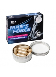 Пищевой концентрат для мужчин MANS FORCE  - 12 капсул - Sitabella - купить с доставкой в Ногинске