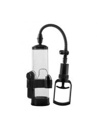Прозрачная вакуумная помпа с вибрацией Vibrating Penis Pump - Dream Toys - в Ногинске купить с доставкой