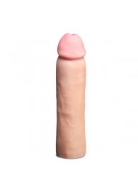 Телесная фаллическая насадка на пенис Magnum Xtender - 23 см. - Blush Novelties - в Ногинске купить с доставкой
